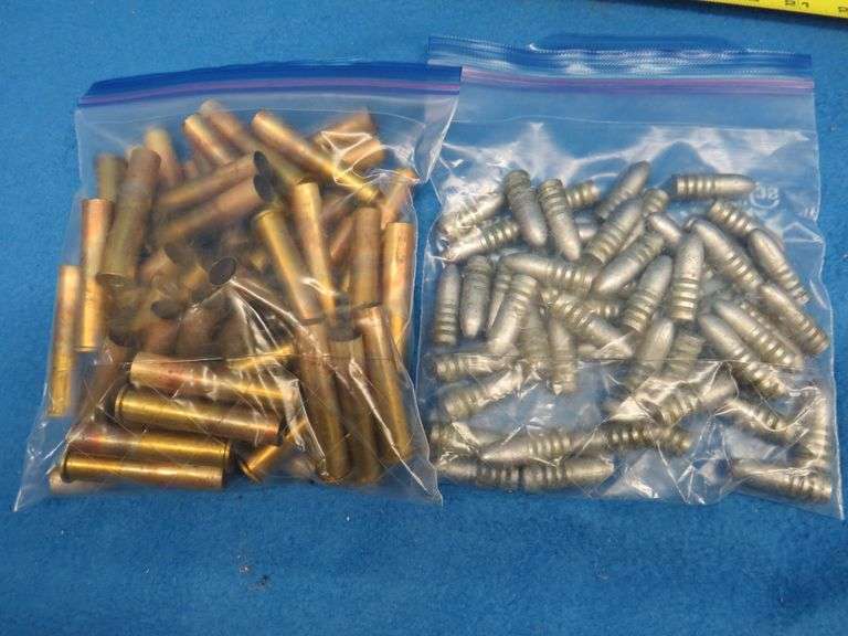 45-90 brass and bullets.  Fifty casings and fifty 542-543 grain Paul Jones Creedmore bullets.