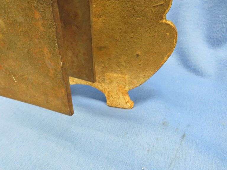 Steel bear target from a carnival shooting gallery