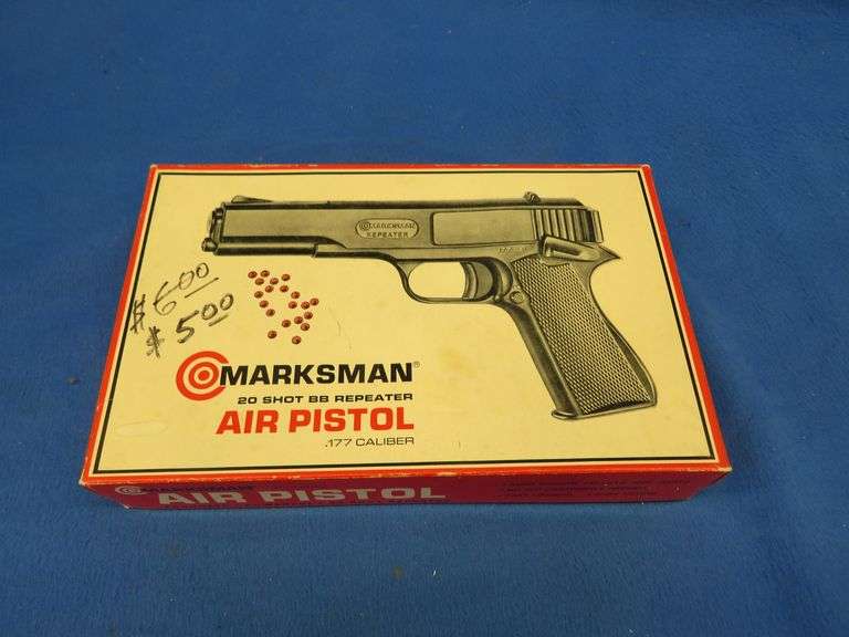 Vintage Marksman air pistol for parts or repair