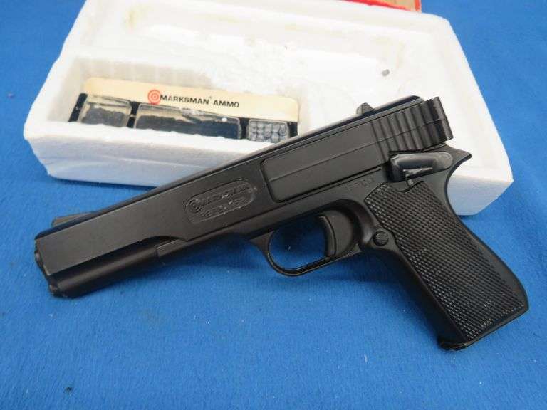 Vintage Marksman air pistol for parts or repair