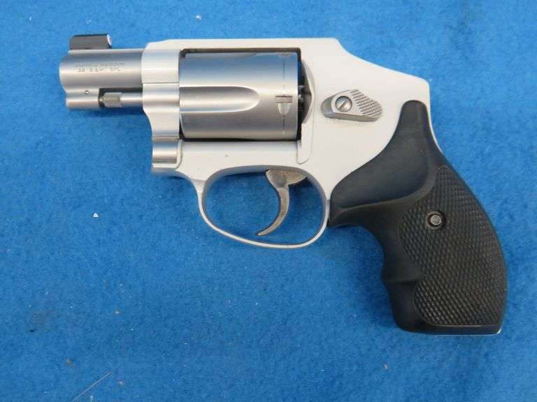 Smith & Wesson 38 Special.  SN CBR1754.  5-shot hammerless revolver.  Includes original case.