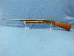 Stevens Model 820B 12-gauge pump shotgun.  NSN.  2 3/4" chamber with a 28" barrel.