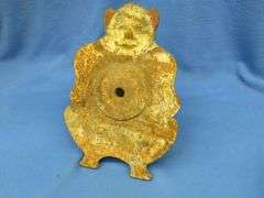 Steel bear target from a carnival shooting gallery