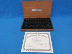 1884 CC Morgan silver dollar in BU condition with a Certificate of Authenticity and display box. Ple