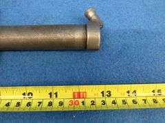Swedish Mauser bayonet, metal sheath, and leather holder