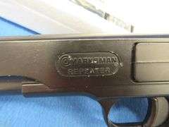 Vintage Marksman air pistol for parts or repair