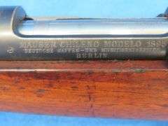 Antique Mauser Chileno Model 1895.  SN L7827.  DMW Arsenal.  7 x 57 cal.  All matching serial number