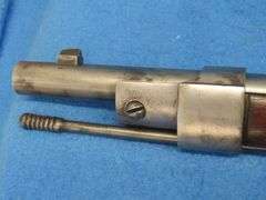 Amberg Arsenal Mauser Model 1871 11mm bolt-action rifle.  SN 22786.  First model Mauser rifle ever p