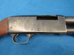Stevens Model 820B 12-gauge pump shotgun.  NSN.  2 3/4" chamber with a 28" barrel.