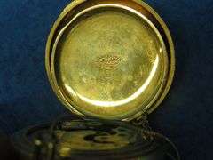 1912 working Elgin watch with chain.  25 year Keystone J. Boss gold filled case # 7596471. Elgin 15 