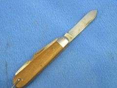 Nice collectible pocket knives including a Colonial with advertising, Lunawerk Germany Masonic-theme