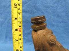 Cast iron frog lawn sprinkler made by Nuydea