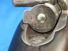 Amberg Arsenal Mauser Model 1871 11mm bolt-action rifle.  SN 22786.  First model Mauser rifle ever p