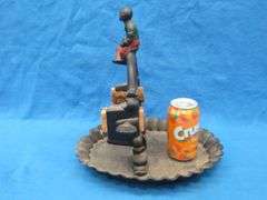 Black Americana cast iron boot scraper/cleaner