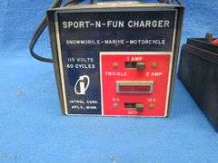 Trickle charger and two Intermatic timers