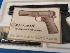 Vintage Marksman air pistol for parts or repair