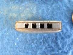 Borrah Minevitch Baguette 1 3/8" miniature harmonica