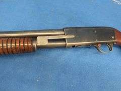 Stevens Model 820B 12-gauge pump shotgun.  NSN.  2 3/4" chamber with a 28" barrel.