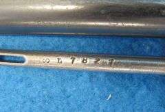 Antique Mauser Chileno Model 1895.  SN L7827.  DMW Arsenal.  7 x 57 cal.  All matching serial number