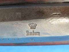 Amberg Arsenal Mauser Model 1871 11mm bolt-action rifle.  SN 22786.  First model Mauser rifle ever p