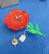 Petunia clock by Lux. Complete