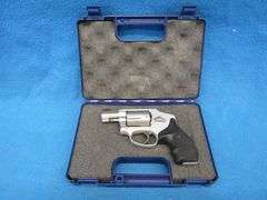 Smith & Wesson 38 Special.  SN CBR1754.  5-shot hammerless revolver.  Includes original case.