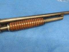 Stevens Model 820B 12-gauge pump shotgun.  NSN.  2 3/4" chamber with a 28" barrel.
