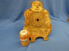 Steel bear target from a carnival shooting gallery
