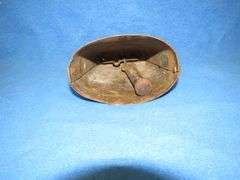 Vintage cowbell with original clapper