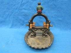 Black Americana cast iron boot scraper/cleaner