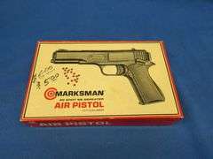 Vintage Marksman air pistol for parts or repair