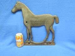 Dempster 58G cast iron horse windmill weight. Weight approx. 13 Lbs.