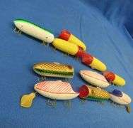 Decorative plastic fishing lures for a string of lights (not included)