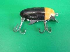 Rare C.A. Clark eye dent 2 1/4" wooden water Scout