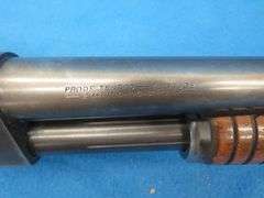 Stevens Model 820B 12-gauge pump shotgun.  NSN.  2 3/4" chamber with a 28" barrel.