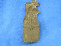 Embossed match stick holder missing the bottom with advertising for Ceresota Bread Flour