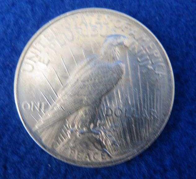 1922 P Peace dollar