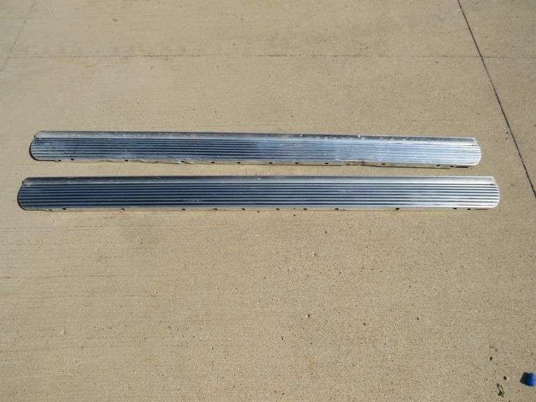 Two 1963 Chevrolet Corvette rocker moldings