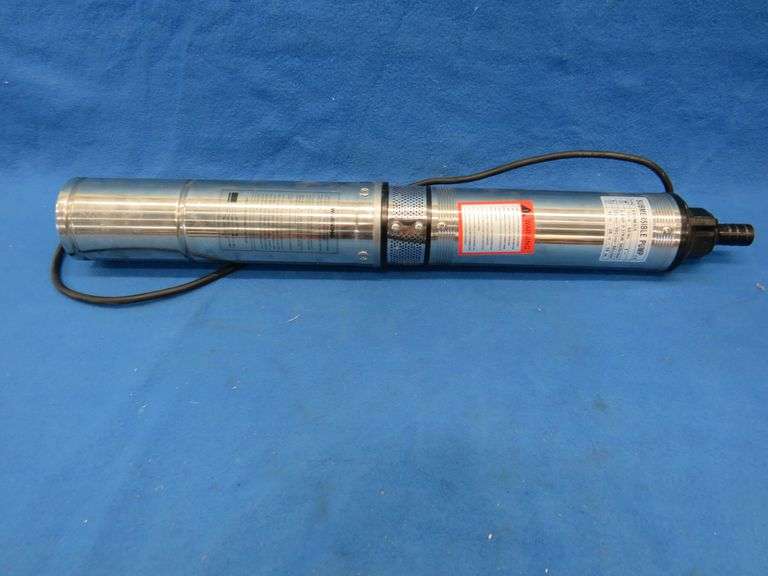 Never used 110v  1/2 HP submersible pump