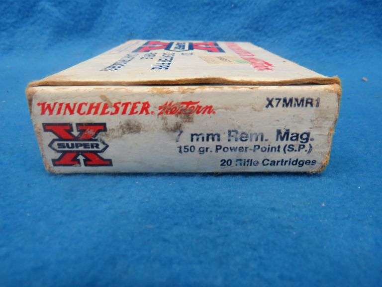19 Winchester-Western 7mm Rem. Mag.  150-grain.