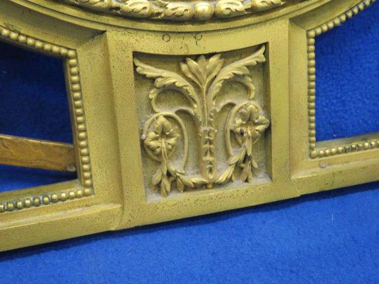 Antique gilt bronze dressing table mirror