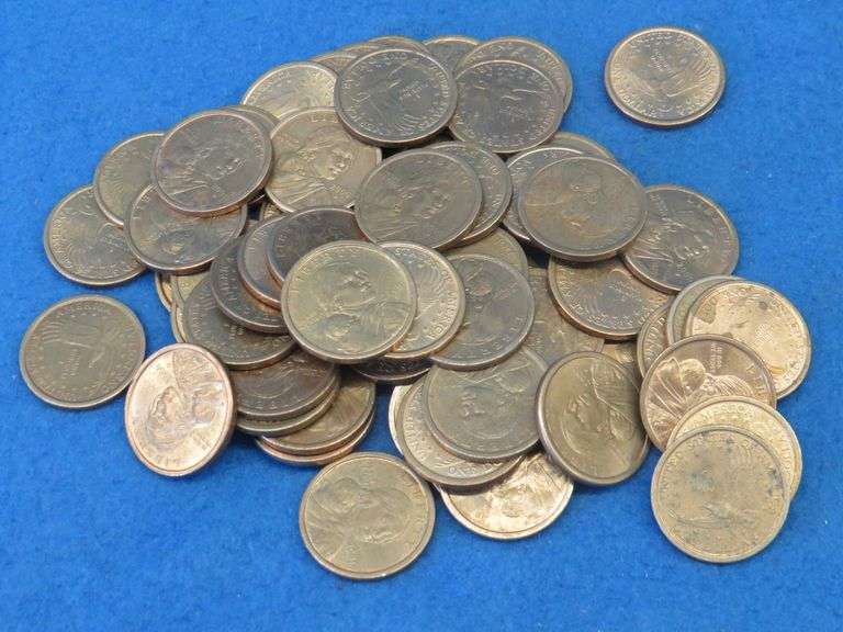66 Sacagawea $1.00 coins