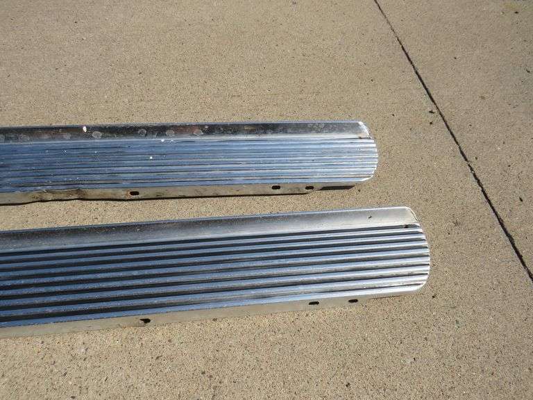 Two 1963 Chevrolet Corvette rocker moldings