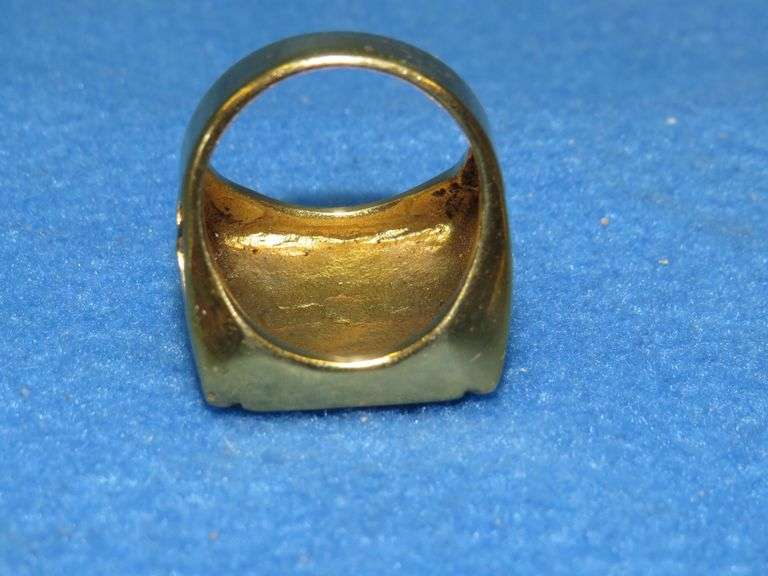 Masonic Knights Templar size 12.25 ring.  Unknown composition.