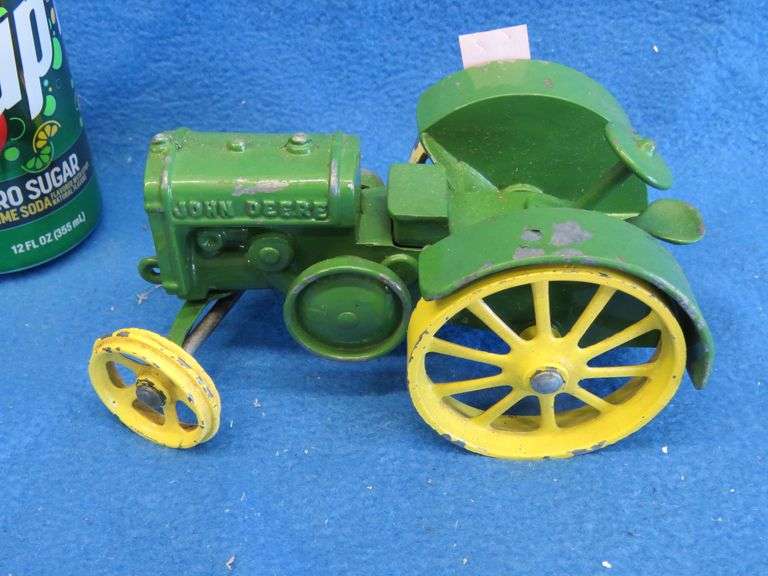 John Deere metal tractor