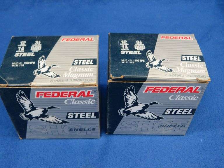 50 Federal 3 1/2", BB-shot, 12-gauge rounds