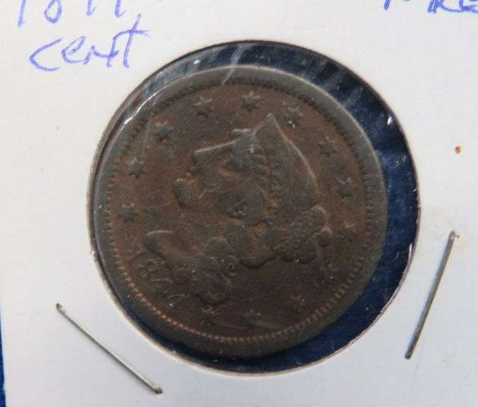 1844 Large Cent