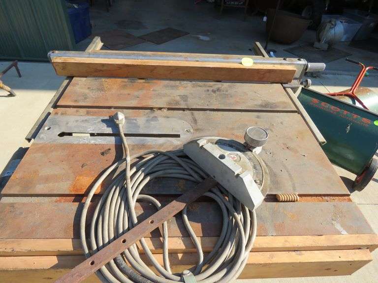 Table saw:  works