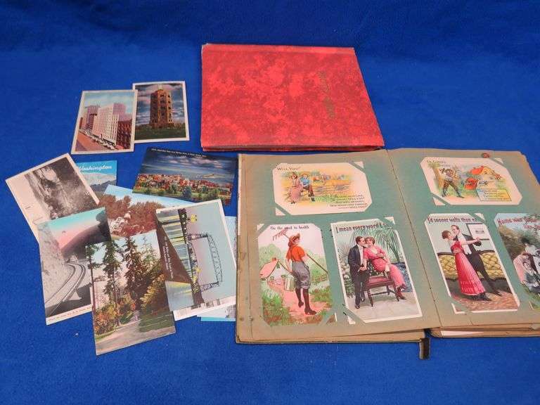 Vintage postcards some with dates in the early 1900s