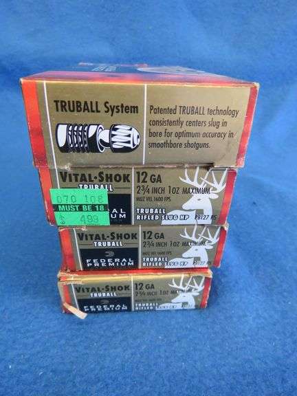 17 Federal 12-gauge slugs